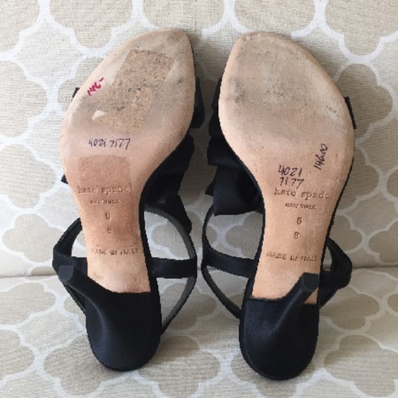 Kate Spade - Satin Bow Sandals US 6 | IT 36 - Picture 6 of 6